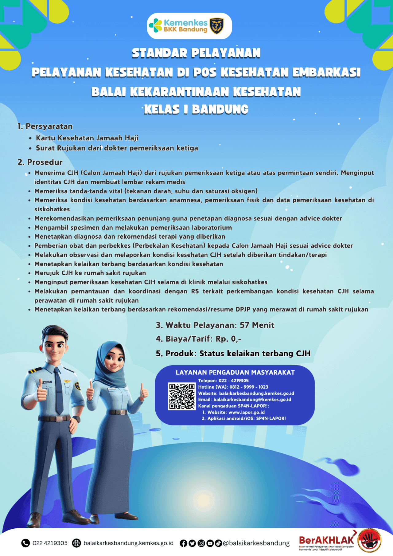 Pelayanan Kesehatan di Pos Kesehatan Embarkasi